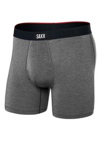 Alltagsunterwäsche SAXX Vibe Xtra Boxer Brief Fly Herren (Gr M |grau)
