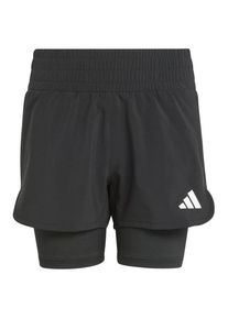Adidas Pacer 2in1 Shorts Shorts Kinder (Gr 170 |schwarz)