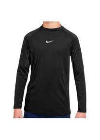 Nike Pro Dri-Fit Long-Sleeve Top Funktionsshirt Kinder (Gr M |schwarz)