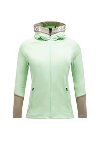 Peak Performance Rider Zip Hood Fleecejacke Women (Gr S |grün)