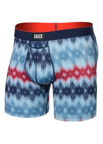 SAXX Multi-Sport Mesh Boxer Brief Fly Kunstfaserunterwäsche Men (Gr XXL |blau)