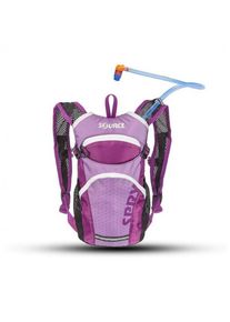 SOURCE Spry Trinkrucksack Kinder (Größe 1,5 l |lila)