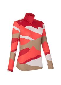 LaMunt Ivana Tech Arty L/S Tee Funktionsshirt Damen Trekking (Gr 34 |rot)