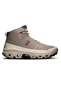 Wanderschuhe On Cloudrock Mid WP Herren (Gr 41 |braun/beige |wasserdicht)