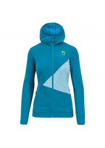 KARPOS Nuvolau Fleece Fleecejacke Damen Wandern (Gr XS |blau)