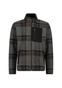CMP Jacket 34M0717 Fleecejacke Herren (Gr 52 |schwarz/grau)