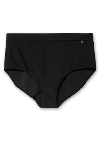 Große Größen High-Waist-Bikinihose mit Shaping-Effekt Gr. 48 schwarz von sheego für Damen