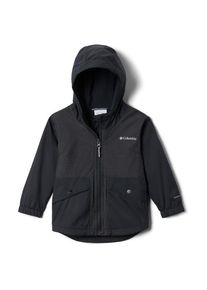 Columbia Rainy Trails II Fleece Lined Jacket Regenjacke Kinder (Gr M |schwarz |wasserdicht)
