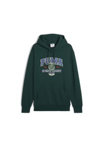 Puma Herren Hoodie "SPORTS LEGACY Graphic Hoodie Herren"schwarz myrtle grün, Gr. XS, Obermaterial: 100% Baumwolle; Kapuzenfutter: 100% Baumwolle;