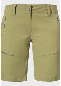 Schöffel SCHÖFFEL Damen Shorts "Shorts Toblach2"4605, grün, sportlich, Gr. 44, Oberstoff: 89% Nylon, 11% Elasthan, Hosen