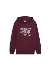 Puma Herren Hoodie "Manchester City ftblNRGY Hoodie Herren"schwarz rosette rot, Gr. L, 100% Baumwolle, Sweatshirts