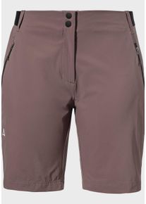 Schöffel SCHÖFFEL Damen Shorts "Hiking Shorts Style Blaustein WMS"3905, lila, sportlich, Gr. 40, Oberstoff: 86% Nylon 14% Elasthan, Hosen