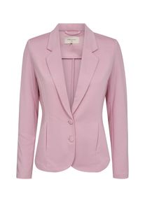 Freequent Damen Kurzblazer "FQNANNI"lila sachet, casual, Gr. L, unifarben, Web, Obermaterial: 73% Polyester, 24% Viskose, 3% Elasthan, Blazer, mit