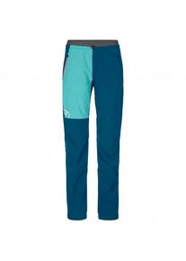 Tourenhose Ortovox Berrino Pants Damen (Gr XS - Long |blau)