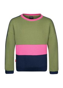 Trollkids Verdal Sweatshirt Longsleeve Kinder (Gr 98 |oliv)