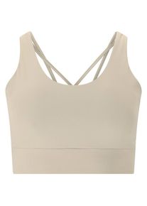 ENDURANCE ATHLECIA ATHLECIA Gaby V2 Sports Bra Sport-BH Damen Yoga (Gr XS |beige)