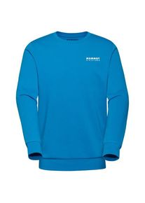 Mammut Core Midlayer Crew Neck 1862 Pullover Herren Wandern (Gr XL |blau)