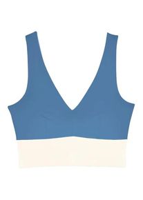 Mymarini Yoga Top Bikini-Top Women (Gr M |blau)