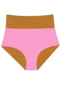 Mymarini Surf Shorts Shine Bikini-Bottom Damen (Gr L |orange/rosa)