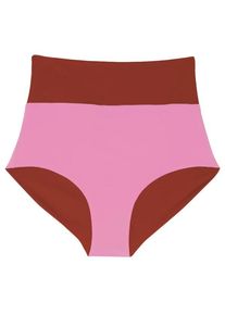 Mymarini Surf Shorts Bikini-Bottom Damen Schwimmen (Gr L |rosa/rot)
