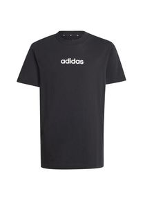 Adidas Linear Tee 160 T-Shirt Kinder (Gr 152 |grau/schwarz)