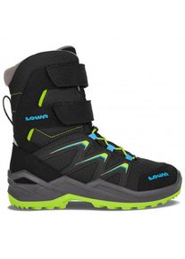 Lowa Maddox Warm GTX HI Winterschuhe Kinder (Gr 26 |schwarz |wasserdicht)