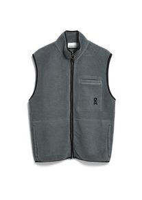 armedangels Aableo Fleece Vest Fleeceweste Herren (Gr XL |grau)