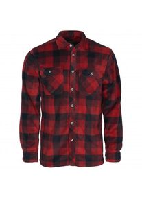 Hemd Pinewood Finnveden Canada Fleece Hemd Herren (Gr XL |rot)