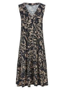 Green Cotton - Ärmelloses Jersey-Kleid Marta, schwarz, Gr. 36 / S - Baumwolle