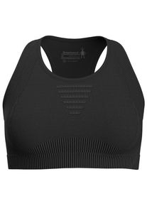 Smartwool Intraknit Racerback Bra Sport-BH Women (Größe S |schwarz)