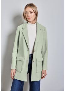 Street One Damen Outdoorjackelight mint grün, casual, Gr. 46, unifarben, Stoff, Obermaterial: 90% Polyester, 10% Viskose; Futter: 100% Polyester,