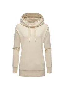 Stehkragenpullover Ragwear "Yodis", Damen, Gr. 5XL (50), beige, Sweatware, 70% Baumwolle, 30% Polyester, bequem h&uuml;ftbedeckend, hoch geschlossener Ausschnitt, &Auml;rmel ohne &Auml;rmelschlitz Rippb&uuml;ndchen, Pullover Stehkragenpullover, modischer Kapuzenpullover mit hohem Kragen