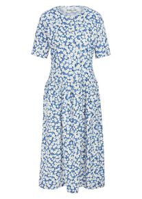 Green Cotton - Jersey-Kleid Hanne, blau, Gr. 36 / S - Baumwolle