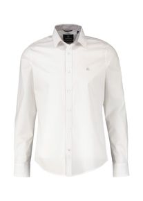 Lerros Herren Langarmhemd "Lerros Basic Poplinhemd, Kent-Kragen", weiß, Gr. XL, 100% Baumwolle, Hemden