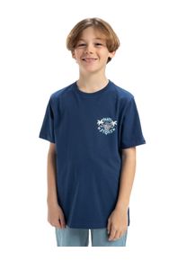 Quiksilver Kinder Shirttop "Ev Share The Stoke", blau, Gr. 12, [Hauptstoff] 100% Baumwolle, Tops