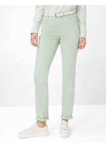 Brax Damen 5-Pocket-Hose "Style MARY", grün, Gr. 46, 96% Baumwolle, 4% Elasthan, Hosen