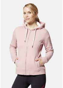 STOOKER WOMEN Damen Kapuzensweatjacke "Cosy- Hoodie Jacke STOOKER WOMEN", rosa, sportlich, Gr. L, angeraute Sweatware, 60% Baumwolle, 40% Polyester,