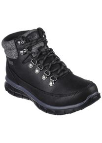 Skechers Damen Winterboots "SYNERGY-COOL SEEKER", Gr. 35, schwarz, Textil, unifarben mit Farbeinsatz, casual, Schuhe, Trekkingschuh, Winterstiefel