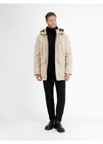 Lerros Herren Parka "Lerros Gefütterter Winter-Parka mit Funktionen", beige, Gr. L, 100% Polyester, Jacken, Wasser- und windabweisend, atmungsaktiv
