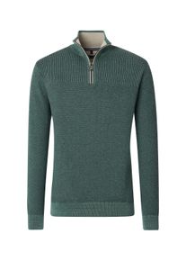 Casamoda Herren Troyer "Casamoda Troyer uni", grün, Gr. S, 100% Baumwolle, Pullover