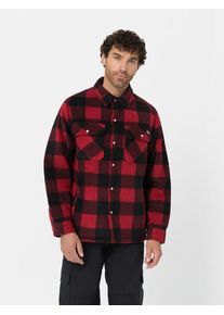 Dickies Herren Funktionshemd "Dickies Workwear Hemden PORTLAND SHIRT", rot, Gr. M, Oberstoff: 100% Polyester; Futter: 100% Polyester; Füllung: 100%