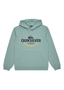Quiksilver Kinder Hoodie "Typed Out", blau, Gr. 16, [Hauptstoff] 55% Baumwolle, 45% Polyester, Sweatshirts