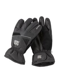 HEATKEEPER Damen Skihandschuhe "MEN SKI GLOVES PRO", schwarz, sportlich, Gr. S, Obermaterial: 60% Polyester, 40% Polyurethan, Handschuhe,