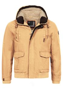 Herren Winterjacke "ASRigio", braun, Gr. XXL, Alessandro Salvarini, Obermaterial: 100% Baumwolle; Innenmaterial: 100% Polyester, Jacken, mit warmem
