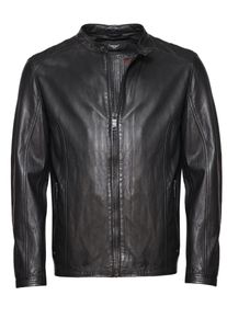 Maze Herren Lederjacke "42023050", schwarz, Gr. XXL, Obermaterial: 100% Leder, Lamm / Futter: 60% Baumwolle, 40% Poleyester / Wattierung: 100%