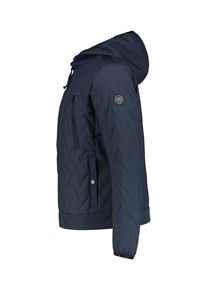 Lerros Herren Steppjacke "Lerros Herren Steppjacke mit Kapuze", blau, Gr. M, 100% Polyester, Jacken, Wasser- und windabweisend