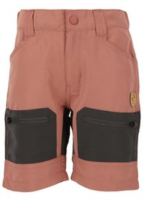 ZIGZAG Kinder Shorts "Atlantic", pink, sportlich, Gr. 128, mehrfarbig, unifarben, 100% Polyester, Hosen, aus robustem Material