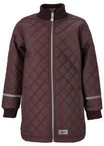 ZIGZAG Kinder Steppjacke "Stinna", lila, casual, Gr. 128, kariert, 100% Polyester, Jacken, mit reflektierenden Elementen