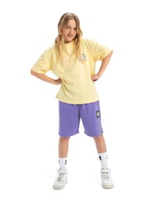 Quiksilver Kinder Shirttop "Gh Qs World Force", gelb, Gr. 14, [Hauptstoff] 100% Baumwolle, Tops