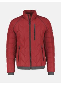 Lerros Herren Steppjacke "Lerros Steppblouson mit Funktion", rot, Gr. 5XL, 100% Polyester, Jacken, Wasser- und windabweisend, atmungsaktiv